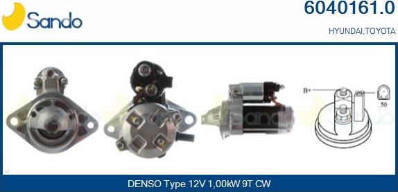 Sando 6040161.0 - Démarreur droxauto.com