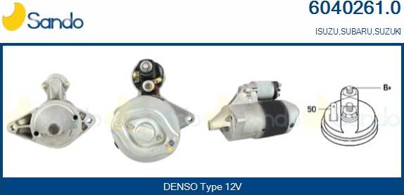 Sando 6040261.0 - Démarreur droxauto.com
