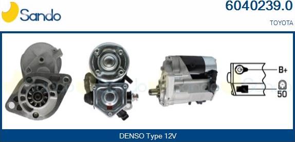Sando 6040239.0 - Démarreur droxauto.com