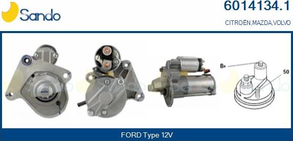 Sando 6014134.1 - Démarreur droxauto.com