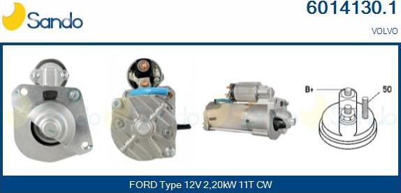 Sando 6014130.1 - Démarreur droxauto.com