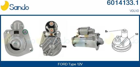 Sando 6014133.1 - Démarreur droxauto.com