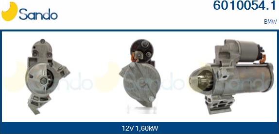 Sando 6010054.1 - Démarreur droxauto.com
