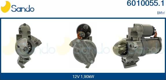 Sando 6010055.1 - Démarreur droxauto.com