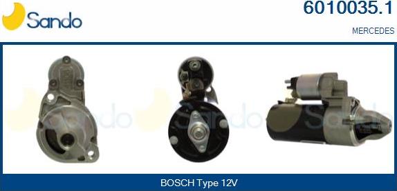 Sando 6010035.1 - Démarreur droxauto.com