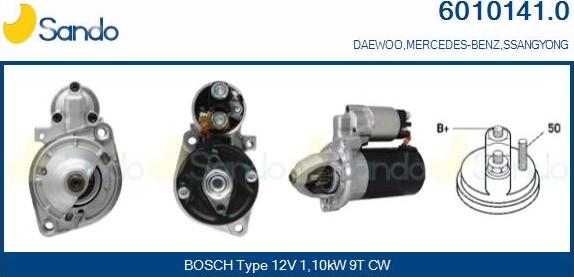 Sando 6010141.0 - Démarreur droxauto.com
