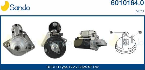 Sando 6010164.0 - Démarreur droxauto.com