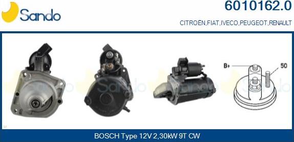 Sando 6010162.0 - Démarreur droxauto.com