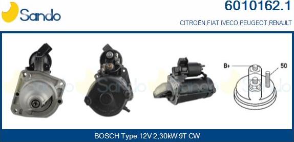 Sando 6010162.1 - Démarreur droxauto.com