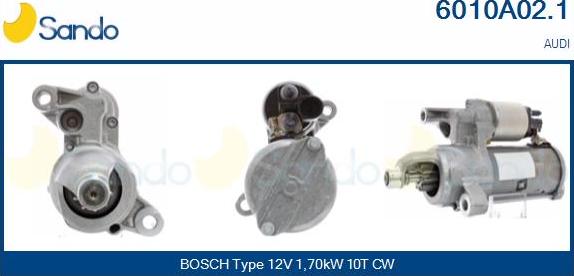 Sando 6010A02.1 - Démarreur droxauto.com