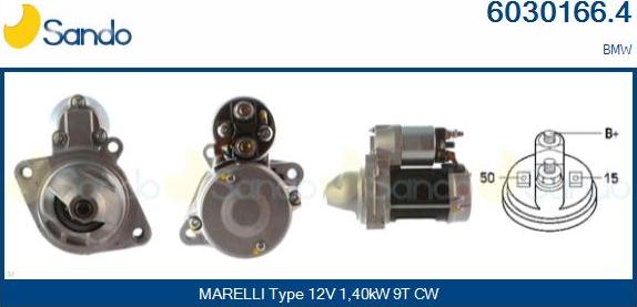Sando 6030166.4 - Démarreur droxauto.com