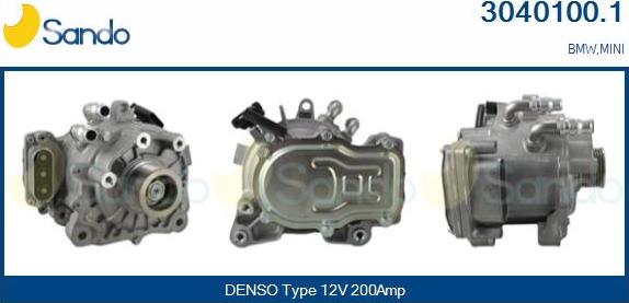 Sando 3040100.1 - Générateur démarreur droxauto.com