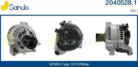 Sando 2040528.1 - Alternateur droxauto.com