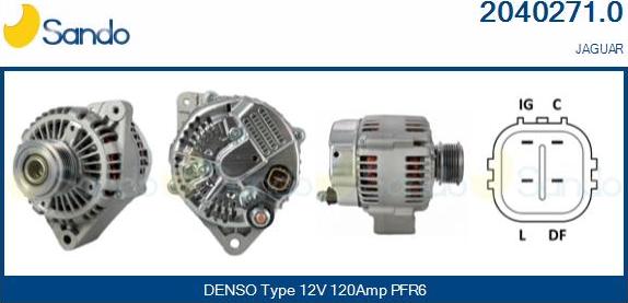 Sando 2040271.0 - Alternateur droxauto.com