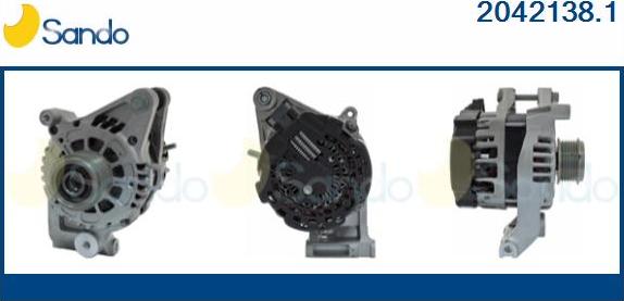 Sando 2042138.1 - Alternateur droxauto.com