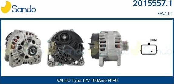 Sando 2015557.1 - Alternateur droxauto.com