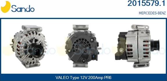 Sando 2015579.1 - Alternateur droxauto.com