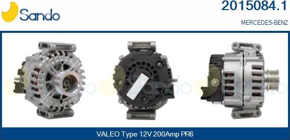 Sando 2015084.1 - Alternateur droxauto.com