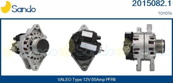 Sando 2015082.1 - Alternateur droxauto.com
