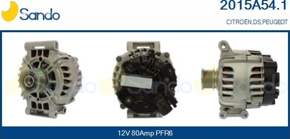 Sando 2015A54.1 - Alternateur droxauto.com