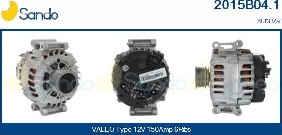 Sando 2015B04.1 - Alternateur droxauto.com