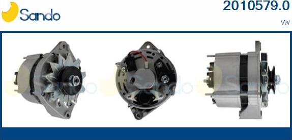 Sando 2010579.0 - Alternateur droxauto.com