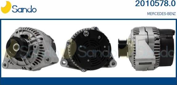 Sando 2010578.0 - Alternateur droxauto.com