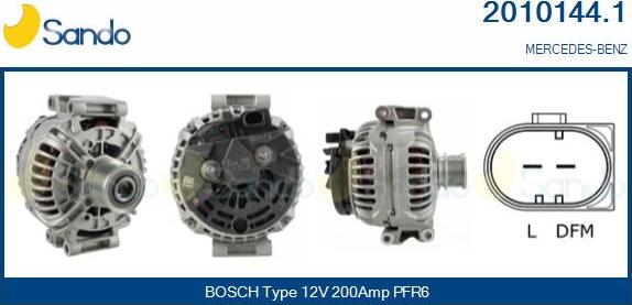Sando 2010144.1 - Alternateur droxauto.com