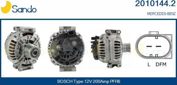 Sando 2010144.2 - Alternateur droxauto.com