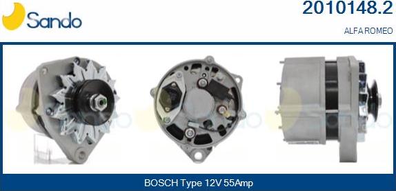 Sando 2010148.2 - Alternateur droxauto.com