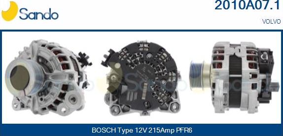 Sando 2010A07.1 - Alternateur droxauto.com