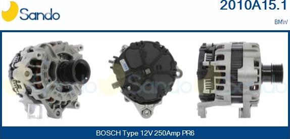 Sando 2010A15.1 - Alternateur droxauto.com