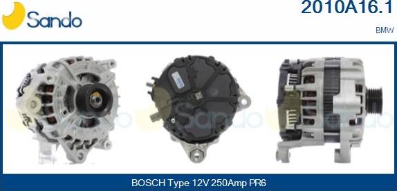 Sando 2010A16.1 - Alternateur droxauto.com