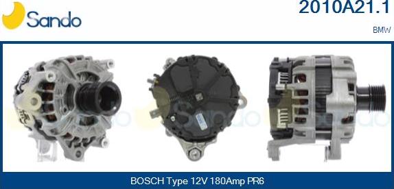Sando 2010A21.1 - Alternateur droxauto.com