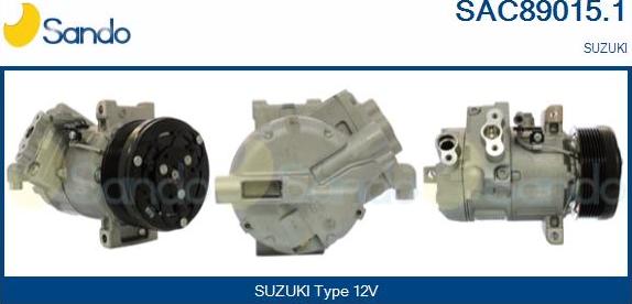 Sando SAC89015.1 - Compresseur, climatisation droxauto.com