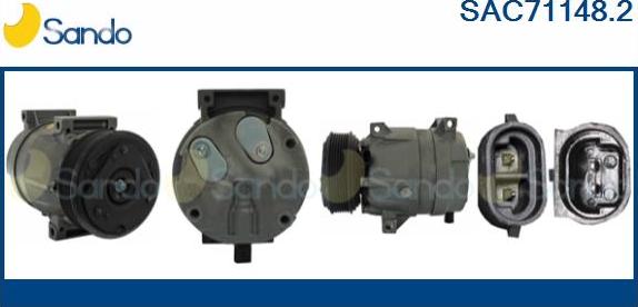 Sando SAC71148.2 - Compresseur, climatisation droxauto.com