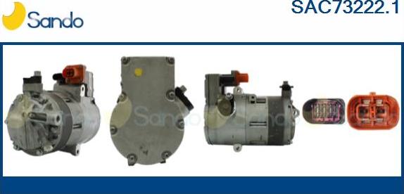 Sando SAC73222.1 - Compresseur, climatisation droxauto.com