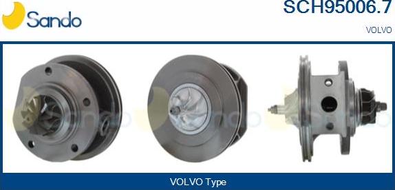 Sando SCH95006.7 - Carter central, compresseur droxauto.com