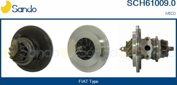 Sando SCH61009.0 - Carter central, compresseur droxauto.com