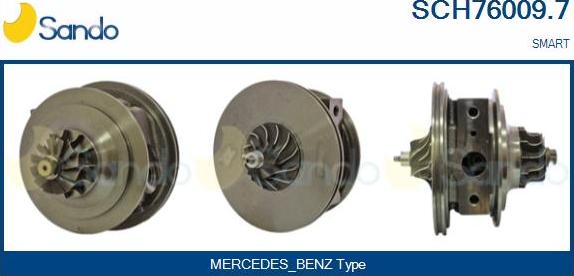Sando SCH76009.7 - Carter central, compresseur droxauto.com