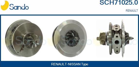 Sando SCH71025.0 - Carter central, compresseur droxauto.com