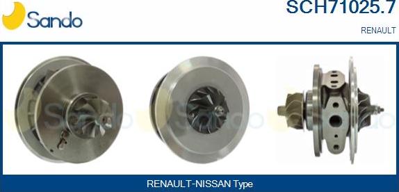 Sando SCH71025.7 - Carter central, compresseur droxauto.com