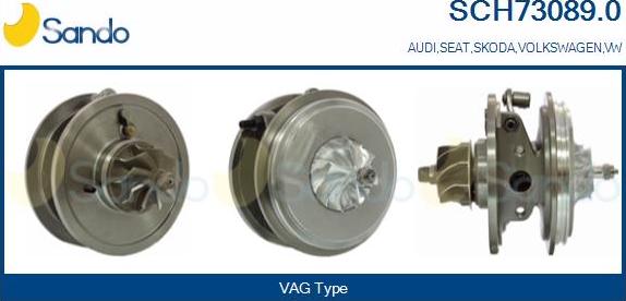 Sando SCH73089.0 - Carter central, compresseur droxauto.com