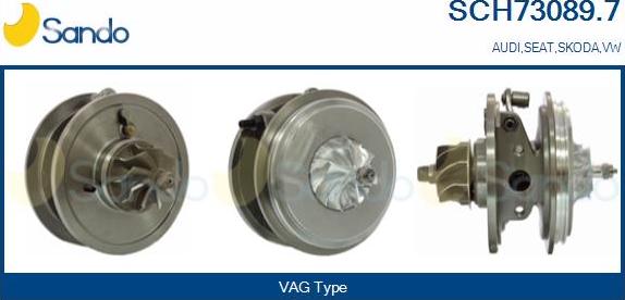 Sando SCH73089.7 - Carter central, compresseur droxauto.com