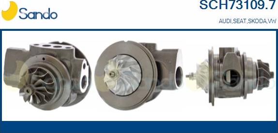 Sando SCH73109.7 - Carter central, compresseur droxauto.com