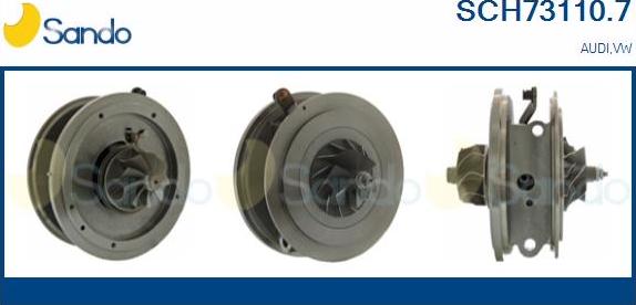 Sando SCH73110.7 - Carter central, compresseur droxauto.com