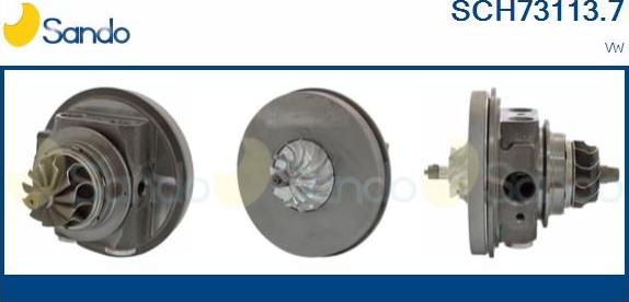 Sando SCH73113.7 - Carter central, compresseur droxauto.com