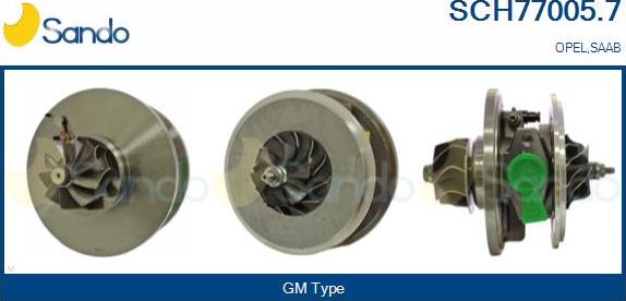 Sando SCH77005.7 - Carter central, compresseur droxauto.com