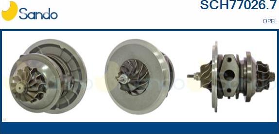 Sando SCH77026.7 - Carter central, compresseur droxauto.com