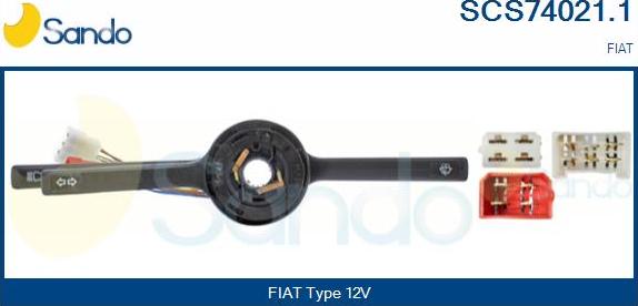 Sando SCS74021.1 - Commutateur de colonne de direction droxauto.com